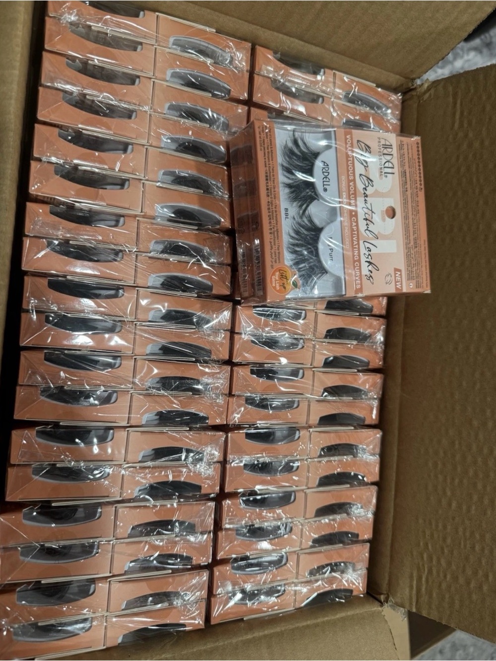 Huge Bundle 72 Pairs!!!! Ardell Big Beautiful Lashes Big Purr Strip Eyelashes